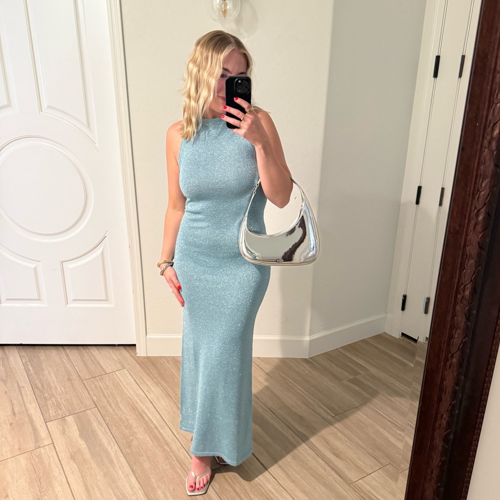 Princess Polly Tourista Maxi Dress Blue - US 4 / Blue